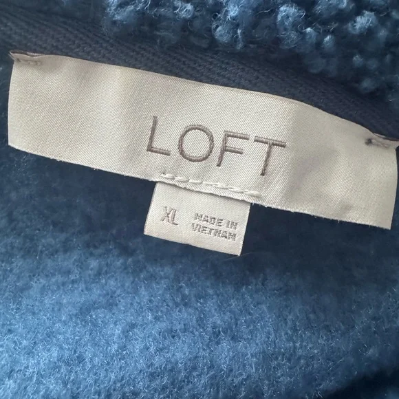 LOFT • Sherpa Hoodie - Picture 4 of 4